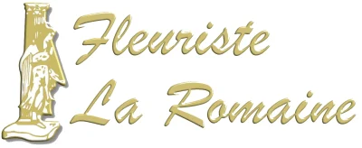 Le logo de Fleuriste La Romaine reflète l’art floral avec simplicité et élégance, symbolisant la qualité, le professionnalisme et la beauté des créations florales.